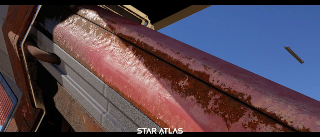 Pearce X6 landing gear (rusted)