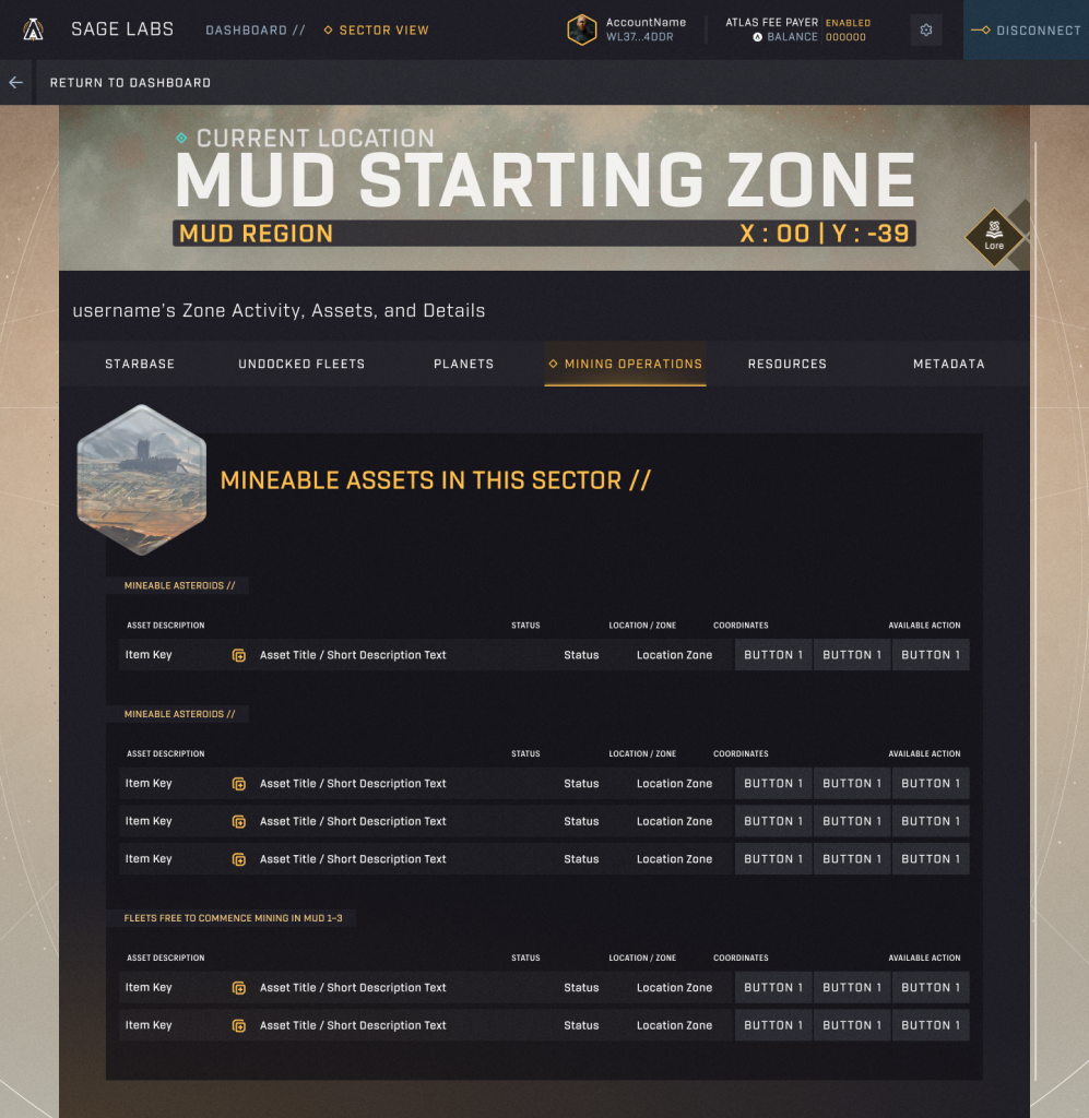 SAGE Labs – SectorView – Asteroid Mining