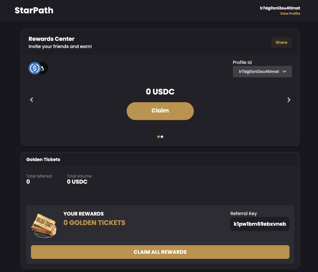 Starpath Rewards