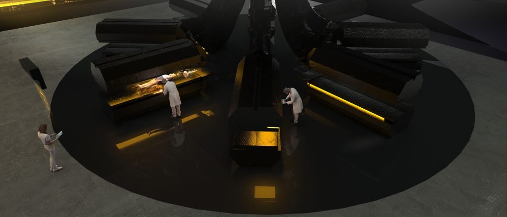 Rainbow Phi: Hospital – Concept Art [by Gary Sanchez]