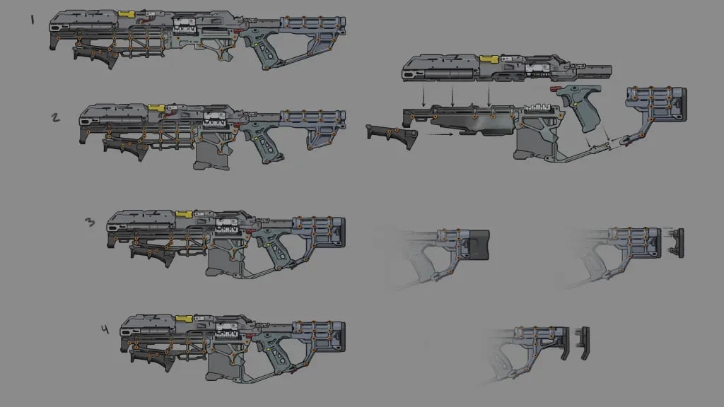 Star Atlas – Star Atlas | Mod Rifle – by EL1J4H [Concept]