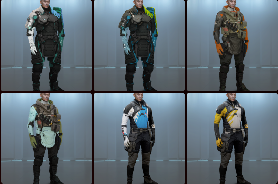 New Human (Male) Outfits