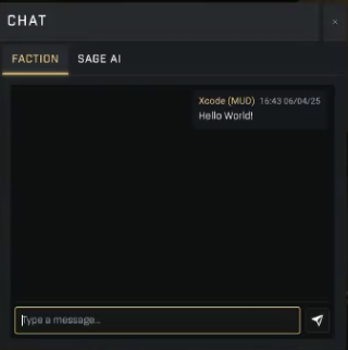 Holosim - Chat