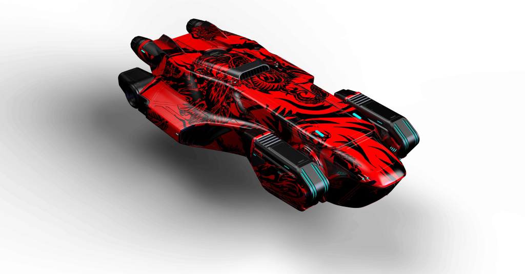 Exclusive Limited Edition Calico Shipit Dragon Skin