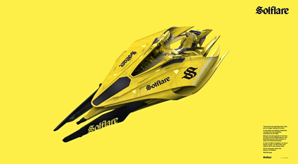 VZUS solos with the custom Solflare skin [A Holosim Chapter 1 exclusive]