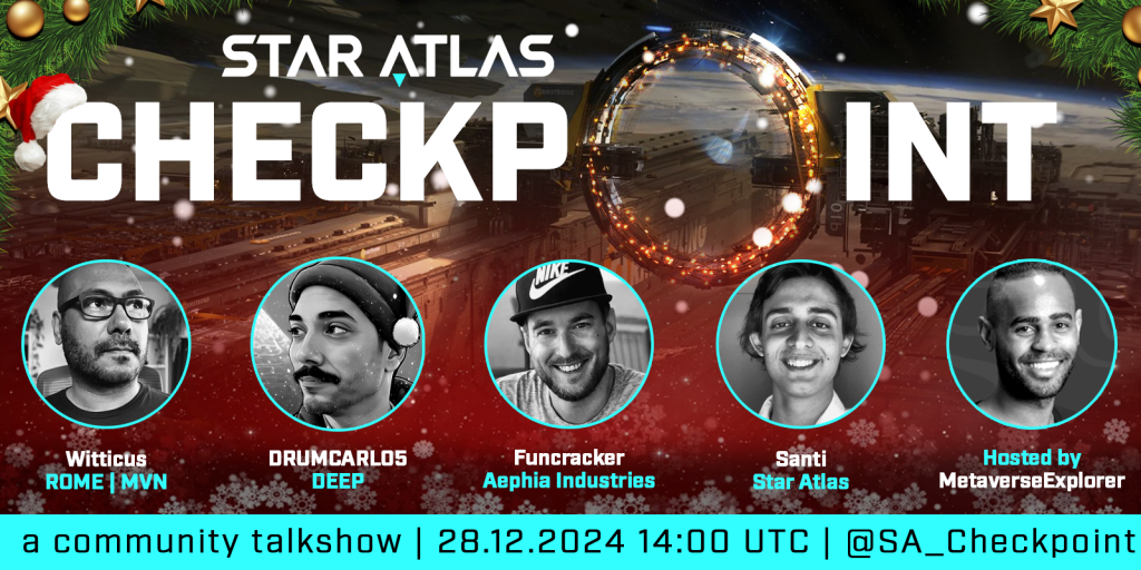 Star Atlas: Checkpoint - The end-of-year Community Talkshow!