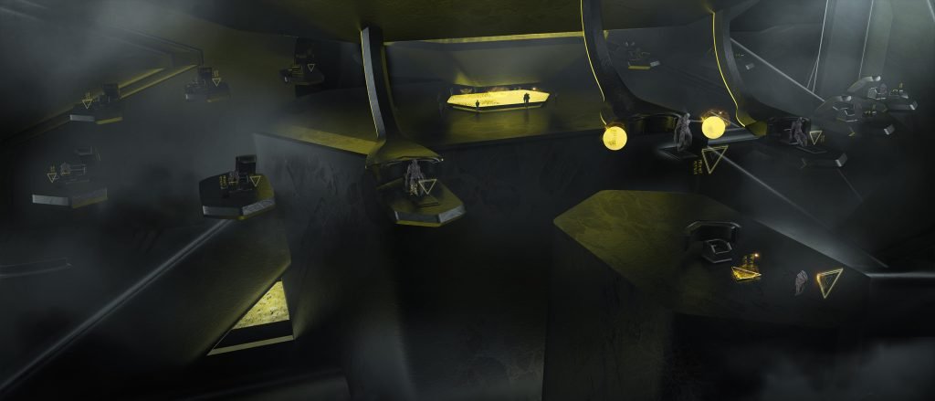 Rainbow Phi: Cockpit – Concept Art [by Gary Sanchez]