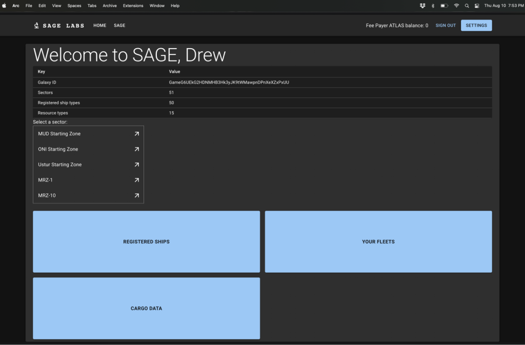 SL Dashboard Before