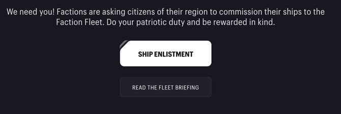 enlistment button