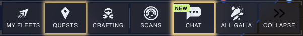 Holosim - The Navigation Bar