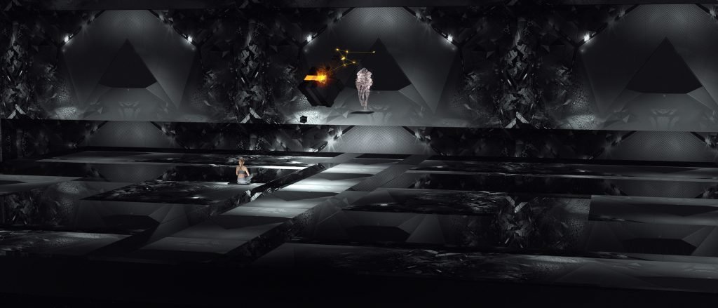 Rainbow Phi: Holographic room - Concept Art [by Gary Sanchez]