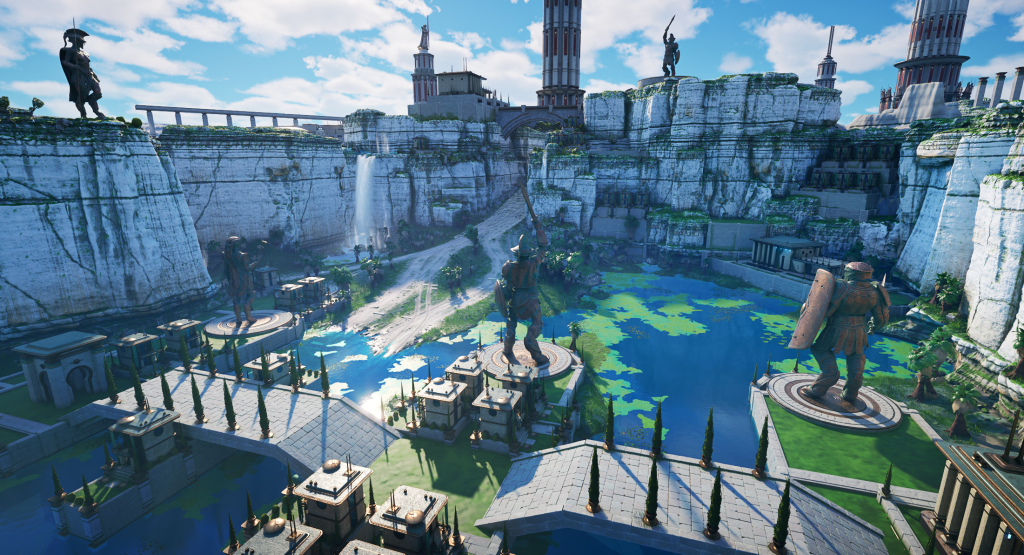 Star Atlas - Exinade Race Track - Posted by Lead Environment Artist Edward Denton [In-engine]