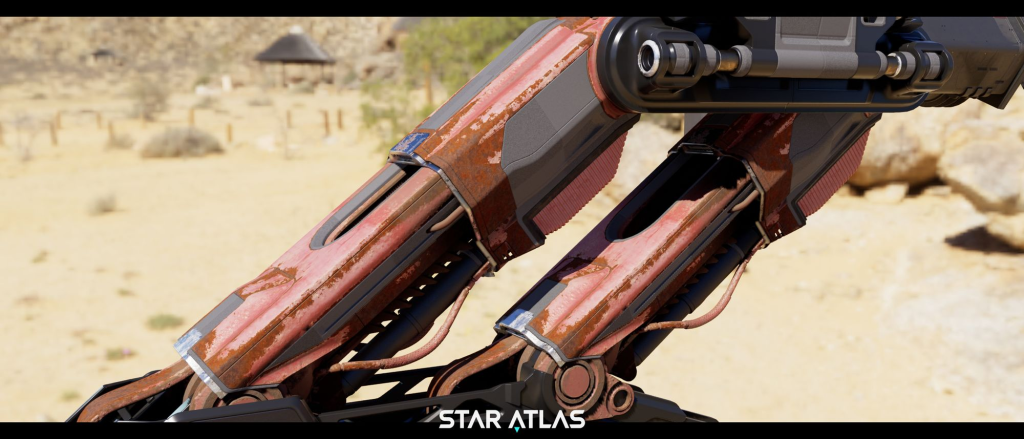Pearce X6 landing gear (rusted)