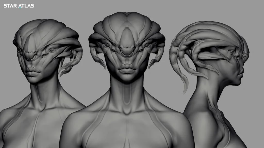 Star Atlas - The Sogmian - Character design by João Lira