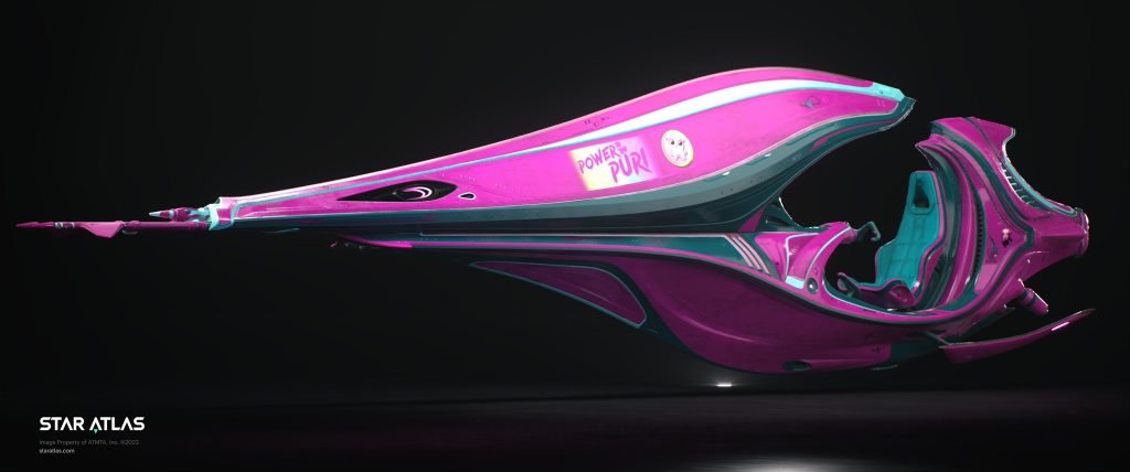 Star Atlas - Ogrika Ruch - PURI Skin (pink)