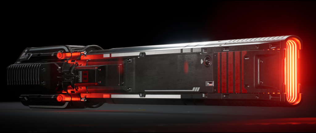 Pearce Energy Beam Weapon XS - Star Atlas [by Vertpaint Studios’ Robin Karlsson]