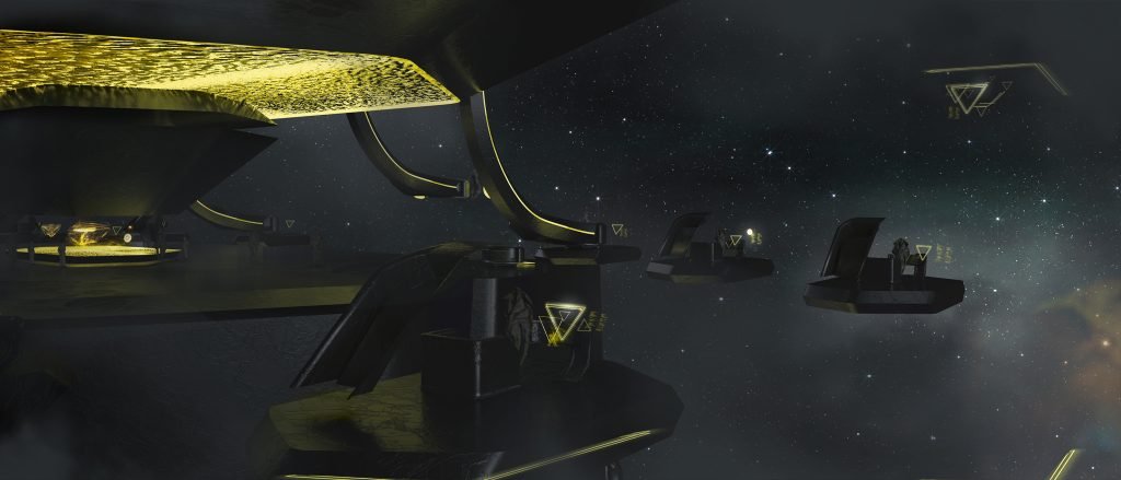 Rainbow Phi: Cockpit – Concept Art [by Gary Sanchez]