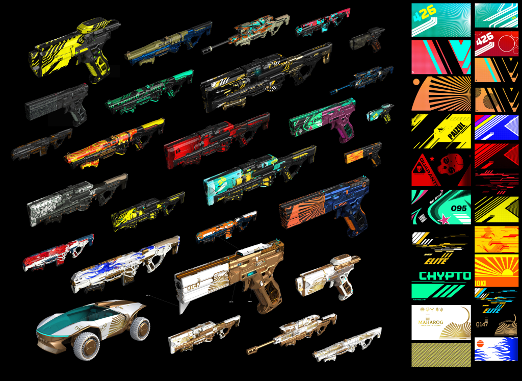 Star Atlas – Weapon Skin (Progression) Exploration – by Gary Sanchez