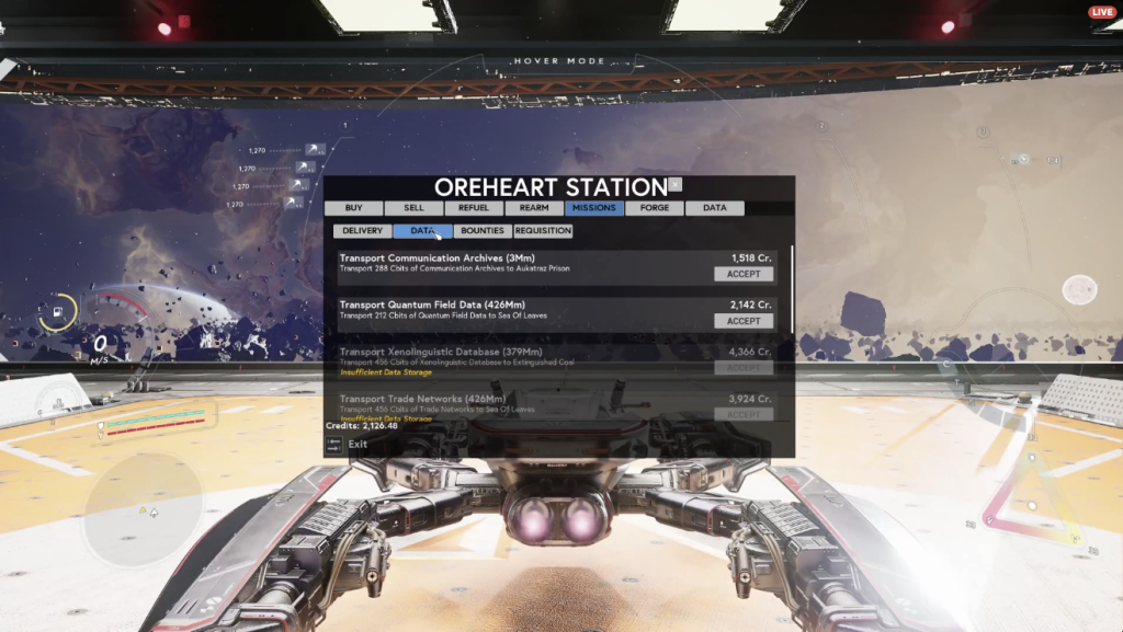Star Atlas - UE5 - Missions
