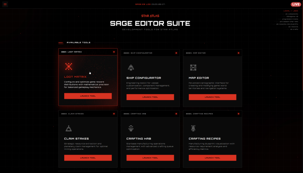 SAGE - Editor Suite