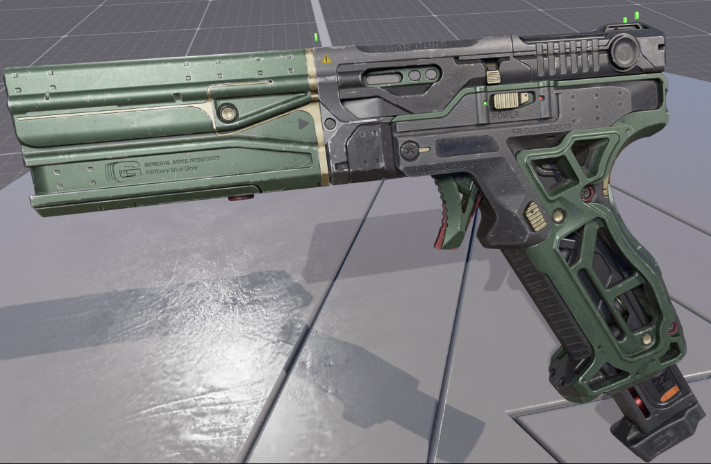 GAN hand gun