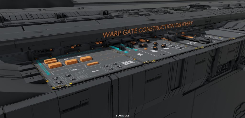 Star Atlas - Landing pad Concept art [by Sören Meding] (source)