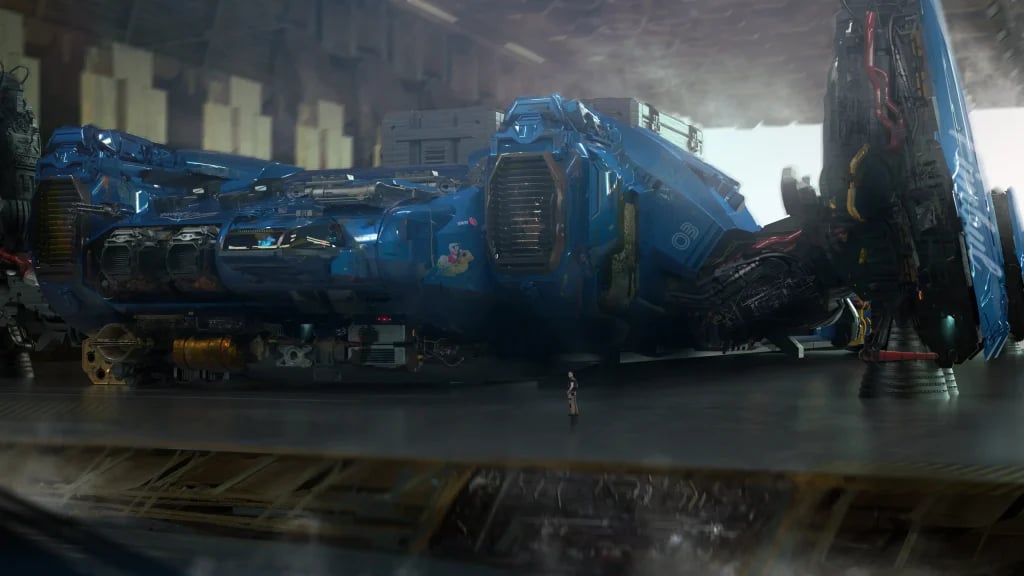 Star Atlas - Fimbul Sledbarge [Concept Art]