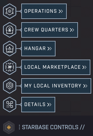 SAGE - Starbase Controls