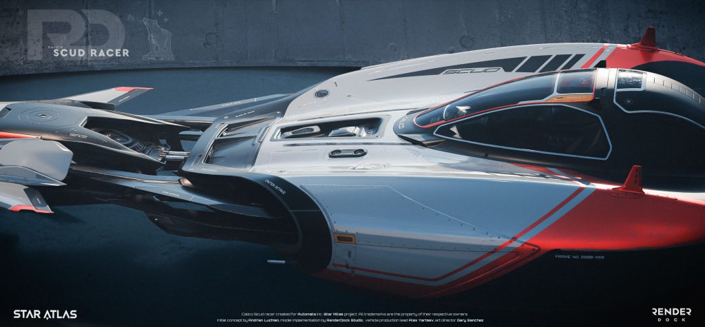 Calico Scud - Side [by RenderDock Studio]
