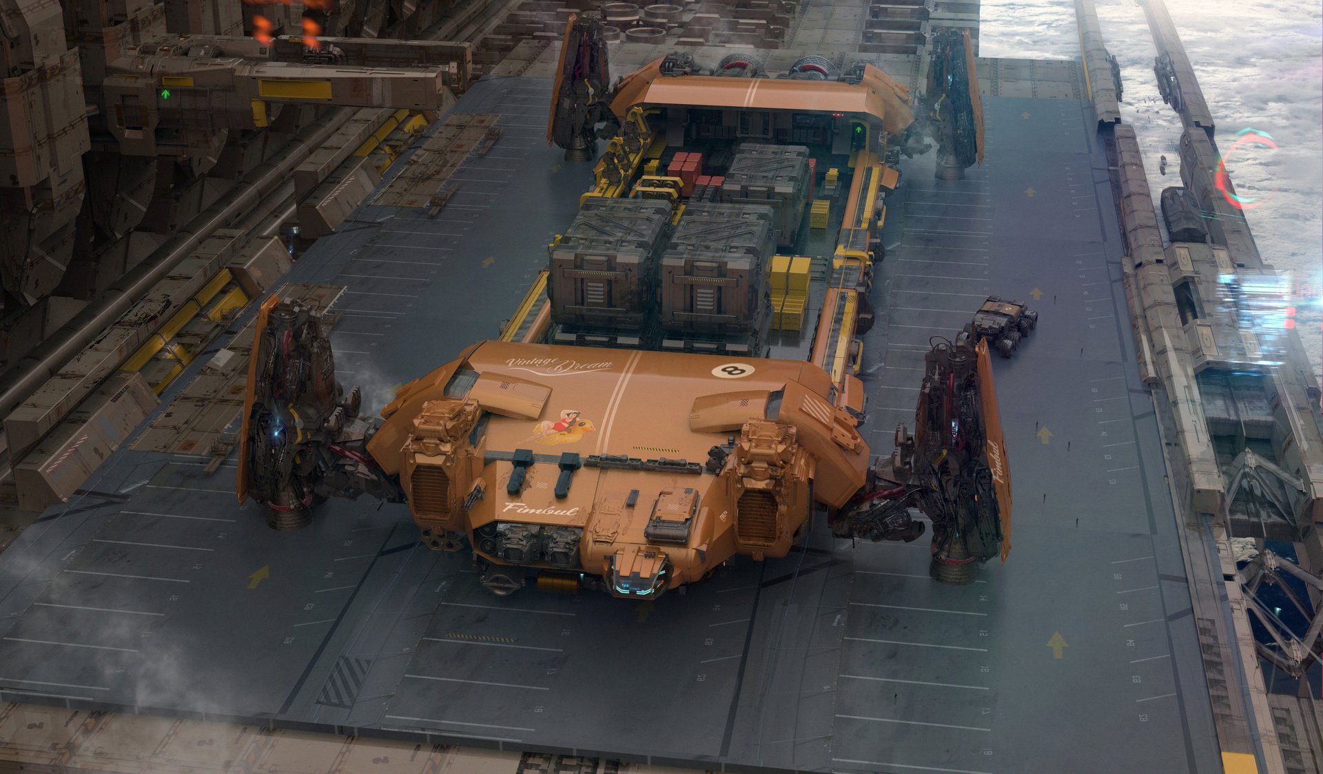 The Fimbul Sledbarge